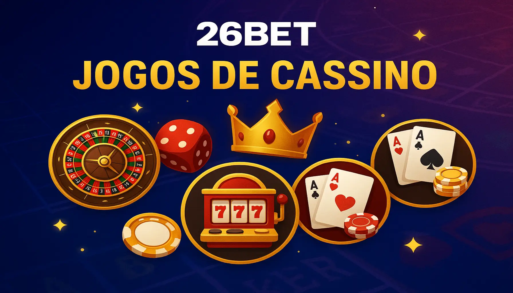 Jogos de cassino online inovadores e emocionantes na 26BET
